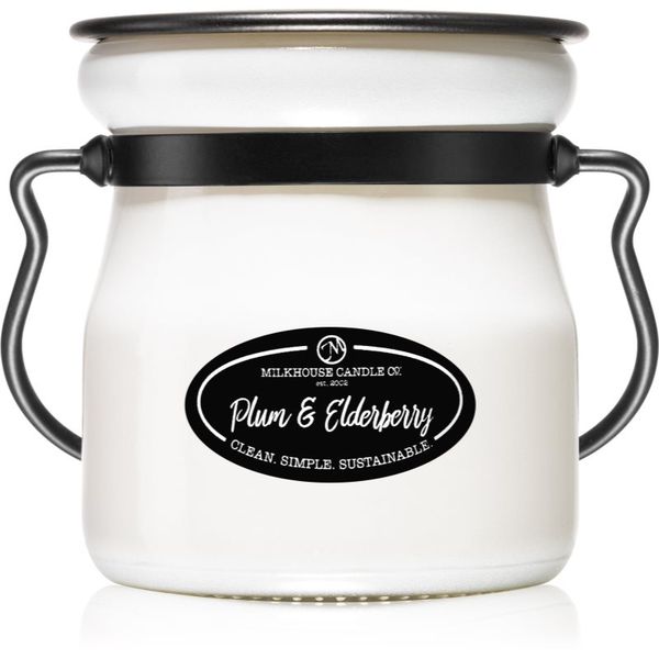 Milkhouse Candle Co. Milkhouse Candle Co. Creamery Plums & Elderberry mirisna svijeća Cream Jar 142 g