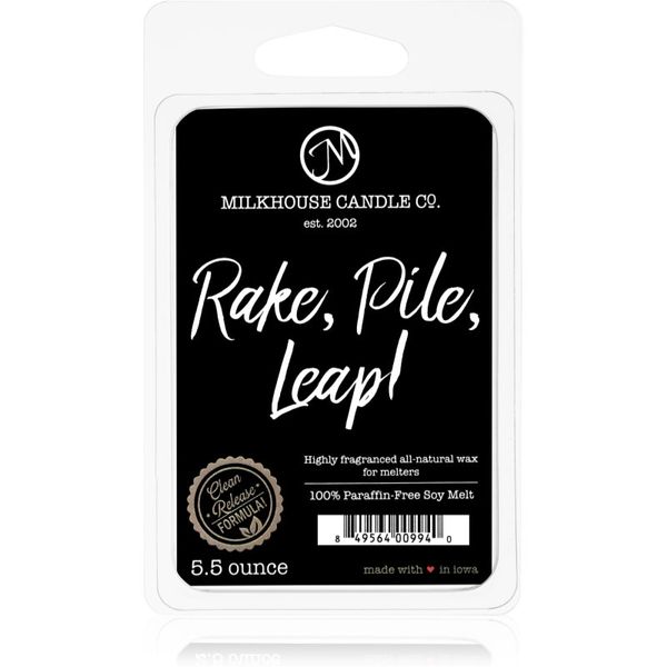Milkhouse Candle Co. Milkhouse Candle Co. Creamery Rake, Pile, Leap! vosak za aroma lampu 155 g