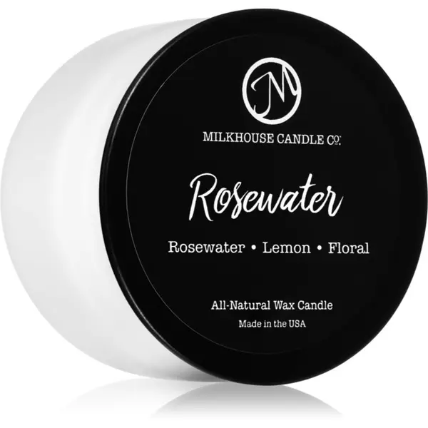 Milkhouse Candle Co. Milkhouse Candle Co. Creamery Rosewater mirisna svijeća 106 g