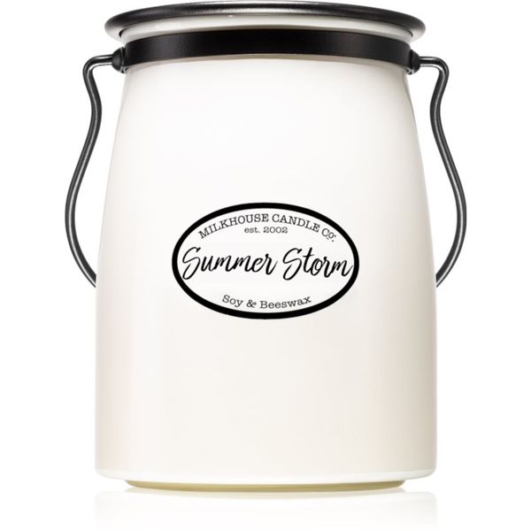 Milkhouse Candle Co. Milkhouse Candle Co. Creamery Summer Storm mirisna svijeća Butter Jar 624 g
