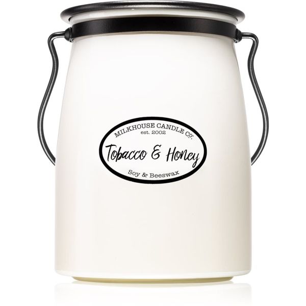 Milkhouse Candle Co. Milkhouse Candle Co. Creamery Tobacco & Honey mirisna svijeća Butter Jar 624 g