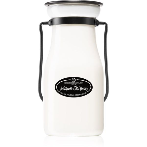 Milkhouse Candle Co. Milkhouse Candle Co. Creamery Victorian Christmas mirisna svijeća Milkbottle 227 g