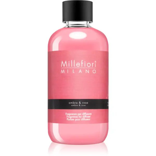 Millefiori Millefiori Ambra & Rosa punjenje za aroma difuzer 250 ml