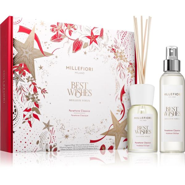 Millefiori Millefiori Best Wishes Panettone Classico poklon set