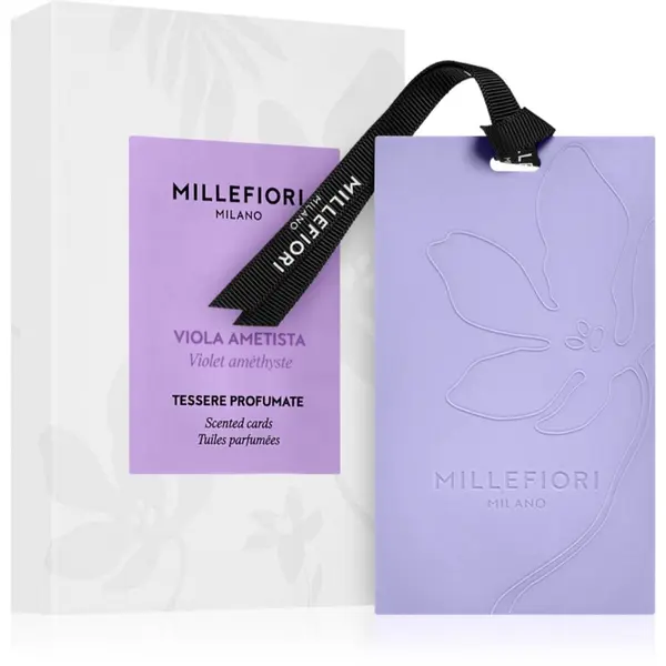 Millefiori Millefiori Milano Laundry Viola Ametista mirisna kartica 3 kom