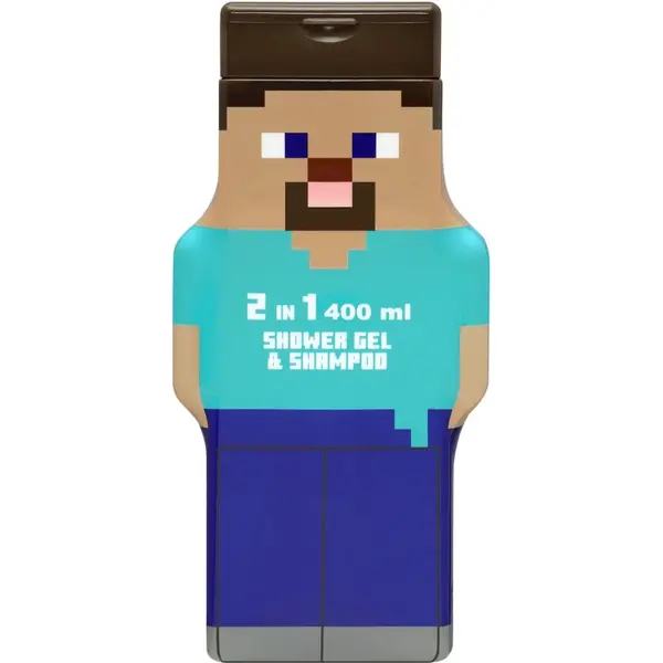 Minecraft Minecraft Shower Gel & Shampoo blagi gel za tuširanje i šampon za djecu 400 ml