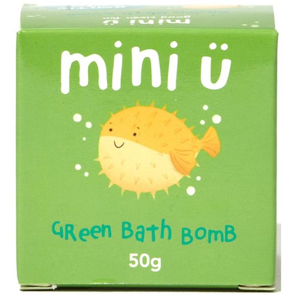 Mini-U Mini-U Bath Bomb Green šumeća kugla za kupku 50 g