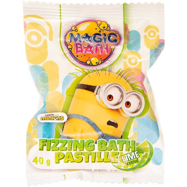 Minions Minions Bath Fizzing Pastile šumeća kugla za kupku 40 g