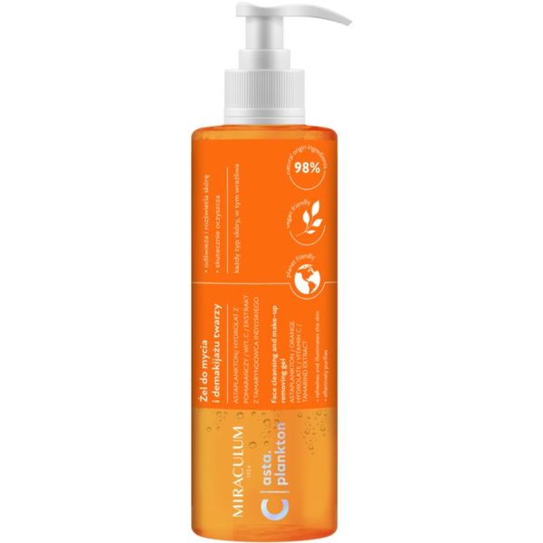 Miraculum Miraculum Asta Plankton C gel za čišćenje i skidanje make-upa 200 ml