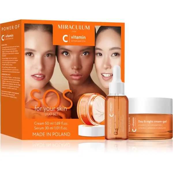Miraculum Miraculum SOS For your skin Astaplankton Set poklon set za lice 2 kom