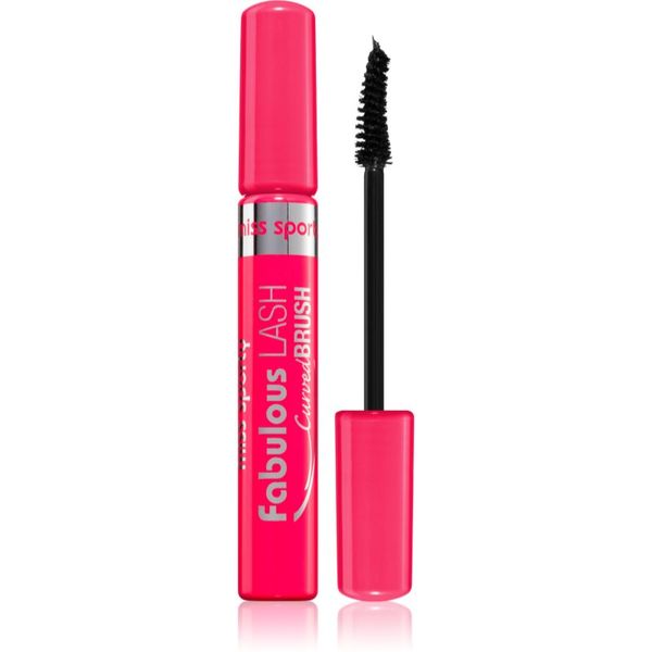 Miss Sporty Miss Sporty Fabulous Lash Curved Brush maskara za volumen i uvijanje trepavica 8 ml