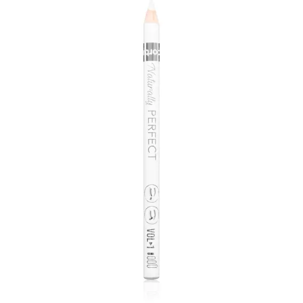 Miss Sporty Miss Sporty Naturally Perfect Vol. 1 univerzalna olovka za oči i obrve nijansa 010 Cream White 0,78 g