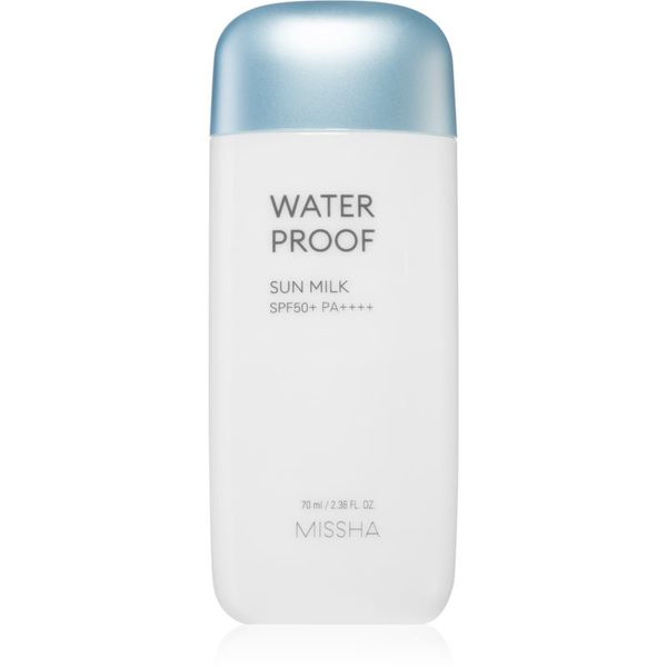 Missha Missha All Around Safe Block Waterproof Sun Milk vodootporno mlijeko za sunčanje SPF 50+ 70 ml