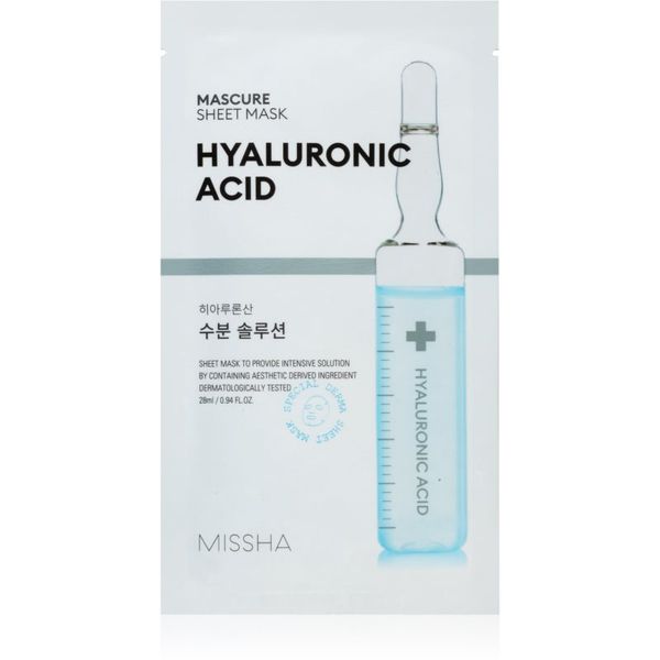 Missha Missha Mascure Hyaluronic Acid hidratantna sheet maska 28 ml