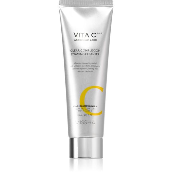 Missha Missha Vita C Plus aktivna pjena za čišćenje s vitaminom C 120 ml