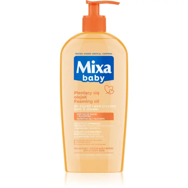 MIXA Mixa Baby pjenasto ulje za tuširanje i kupku 400 ml