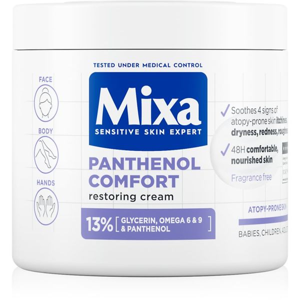 MIXA MIXA Panthenol Comfort regenerirajuća krema za tijelo za suhu i atopičnu kožu 400 ml