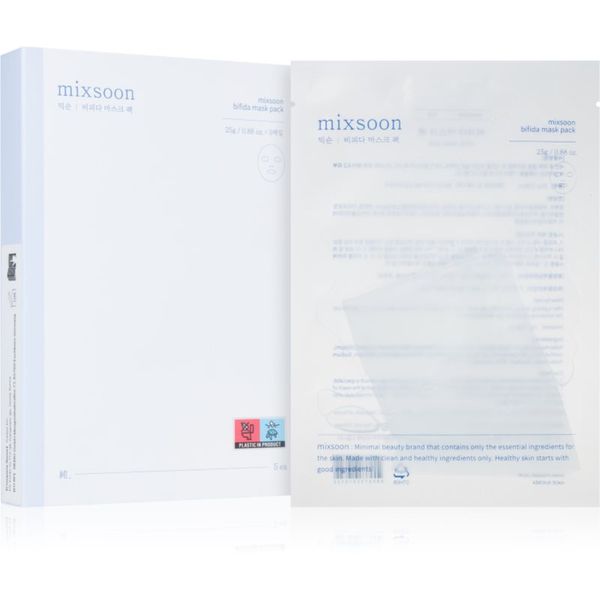 mixsoon mixsoon Bifida hidratantna sheet maska s probioticima 5x25 g