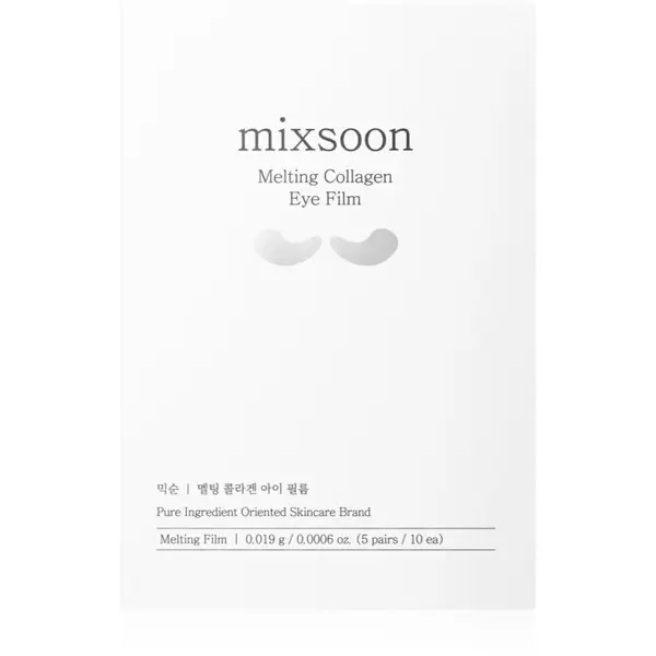 mixsoon mixsoon Melting Collagen Eye Film sheet maska za blistav ten za okoloočno područje 5x2 kom