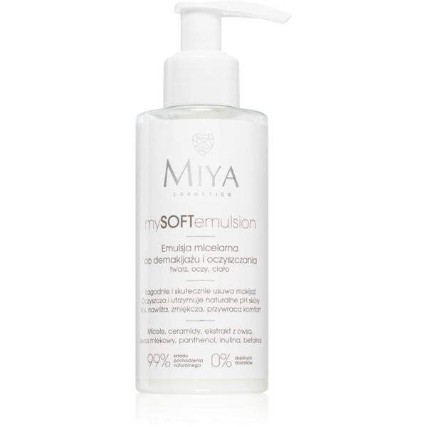 MIYA Cosmetics MIYA Cosmetics mySOFTemulsion micelarna emulzija za čišćenje 140 ml