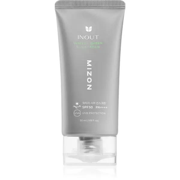 Mizon Mizon Inout Watery Sheer Sunscreen blaga hranjiva krema za lice s hidratantnim učinkom SPF 50+ 50 ml
