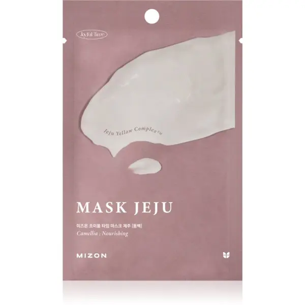 Mizon Mizon Joyful Time Jeju Camellia hranjiva sheet maska s antioksidacijskim učinkom 23 g