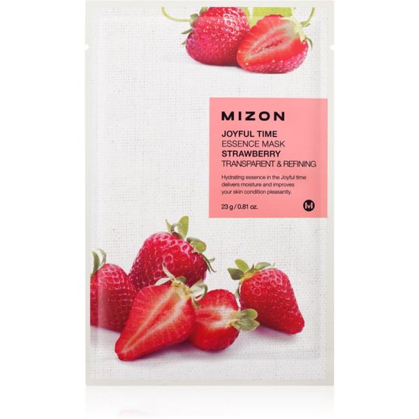 Mizon Mizon Joyful Time Strawberry Sheet maska za omekšavanje lica 23 g