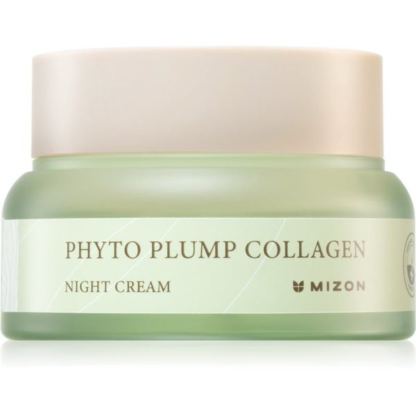 Mizon Mizon Phyto Plump Collagen hidratantna noćna krema protiv bora s umirujućim djelovanjem 50 ml