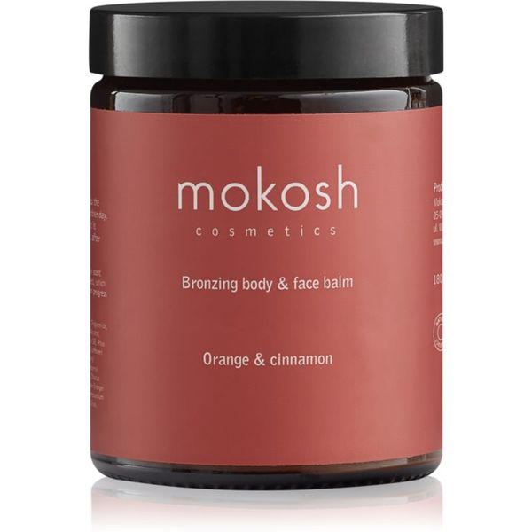 Mokosh Mokosh Orange & Cinnamon balzam za samotamnjenje za tijelo i lice 180 ml