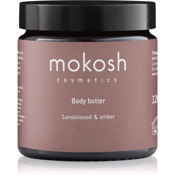 Mokosh Mokosh Sandalwood & Amber hranjivi maslac za tijelo 120 ml