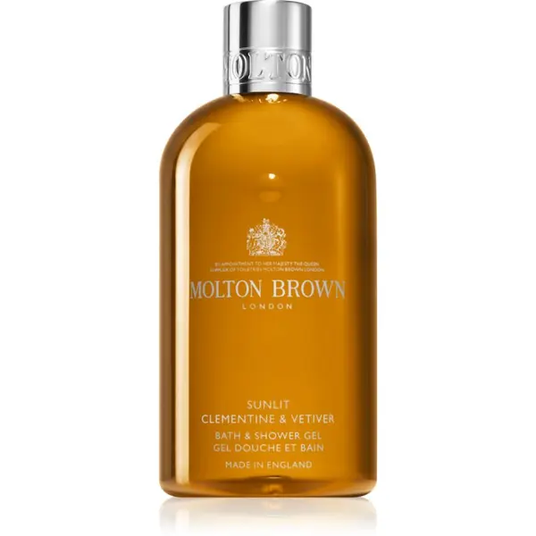 Molton Brown Molton Brown Sunlit Clementine & Vetiver Bath & Shower Gel gel za kupku i tuširanje 300 ml