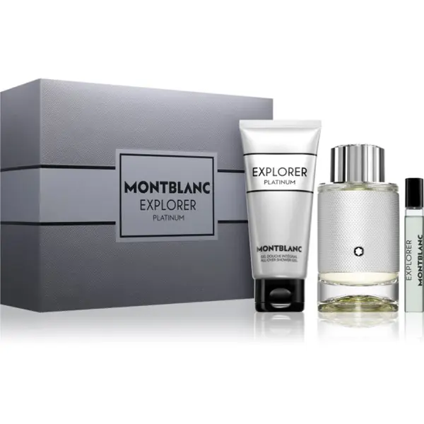 Montblanc Montblanc Explorer Platinum poklon set za muškarce