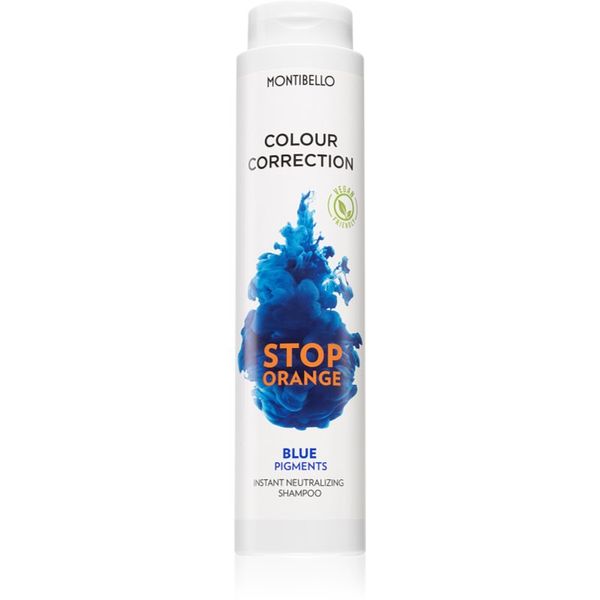 Montibello Montibello Colour Correction Stop Orange šampon za izbijeljenu i plavu kosu za neutralizaciju bakrenih podtonova 300 ml
