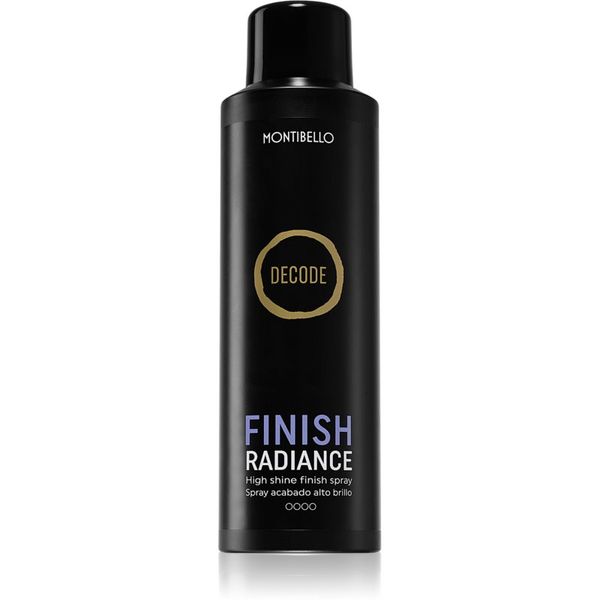 Montibello Montibello Decode Finish Radiance Spray brzosušeći sprej za kosu za sjaj 200 ml