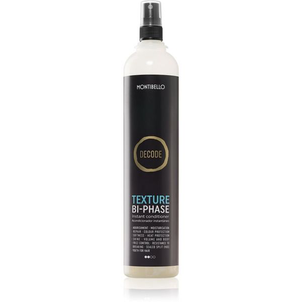Montibello Montibello Decode Texture BI-PHASE regenerator bez ispiranja za jednostavno raščešljavanje kose 400 ml