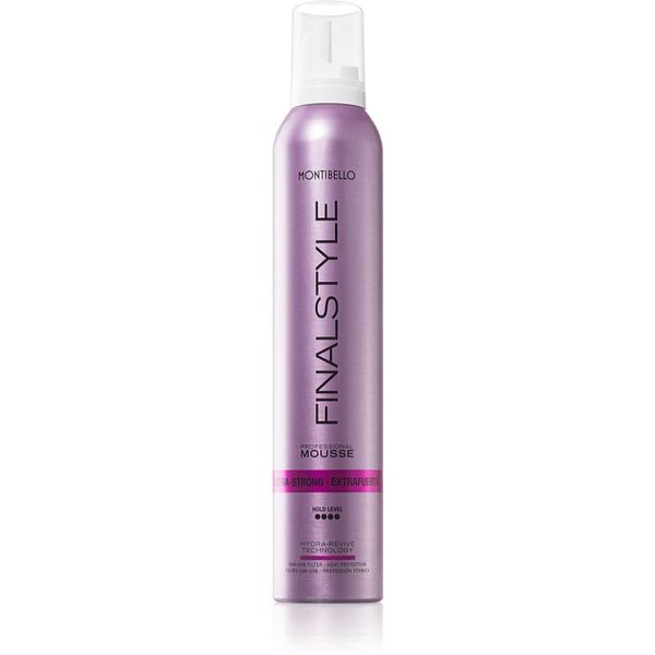 Montibello Montibello FINALSTYLE Mousse strong hold pjena za učvršćivanje za kosu 320 ml