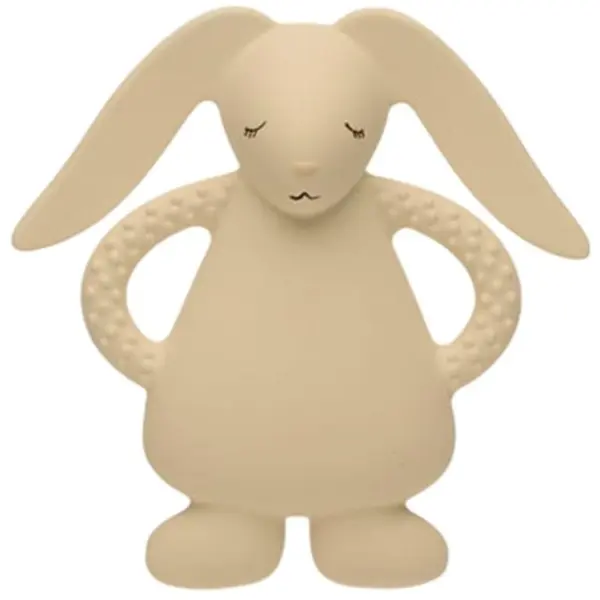 Moonie Moonie Natural Teether Rabbit grickalica za bebe Sand 1 kom