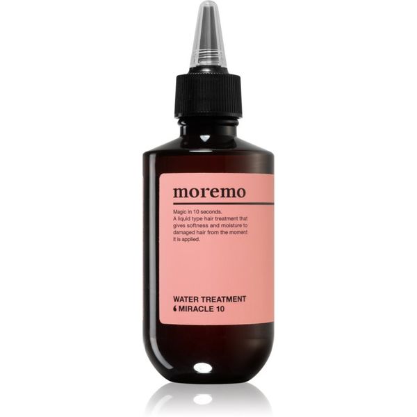 moremo moremo Water Treatment Miracle 10 serum za intenzivnu regeneraciju za oštećenu i lomljivu kosu 200 ml