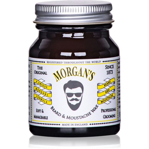 Morgan's Morgan's Beard and Moustace Wax Soft and Manageable vosak za bradu 50 g