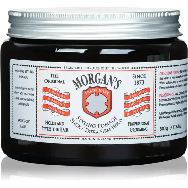 Morgan's Morgan's Styling Pomade Slick and Extra Firm Hold pomada za kosu s dodatno pojačanim učvršćivanjem 500 ml