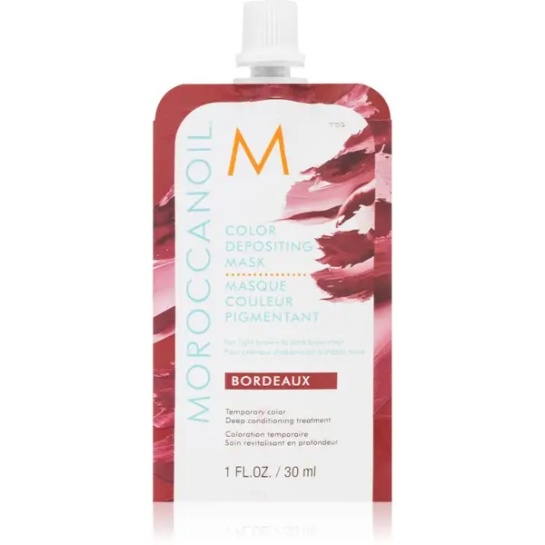 Moroccanoil Moroccanoil Color Depositing blaga hranjiva maska bez trajnih pigmenata Bordeaux 30 ml