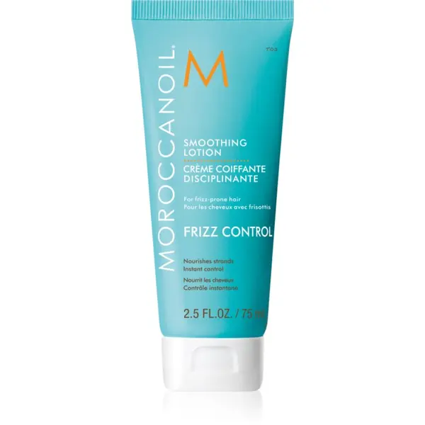 Moroccanoil Moroccanoil Frizz Control Smoothing Lotion krema za zaglađivanje za neposlušnu i anti-frizz kosu 75 ml