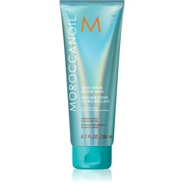 Moroccanoil Moroccanoil High Shine Gloss Mask hranjiva maska za glatku i blistavu kosu s arganovim uljem 200 ml