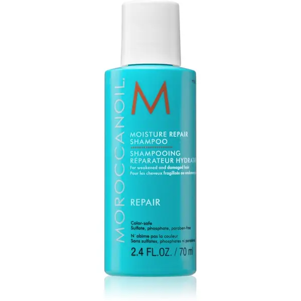 Moroccanoil Moroccanoil Repair šampon za oštećenu, kemijski tretiranu kosu 70 ml
