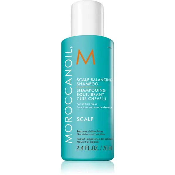 Moroccanoil Moroccanoil Scalp Balancing Shampoo umirujući šampon za masnu kosu protiv peruti 70 ml