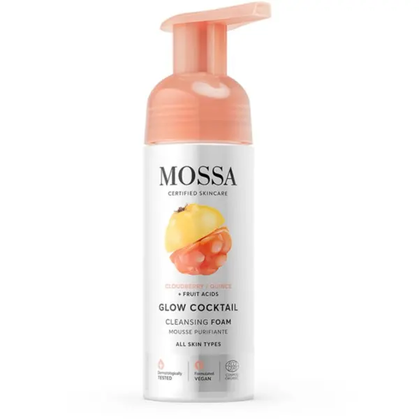 Mossa Mossa Glow Coctail pjena za čišćenje za lice 150 ml
