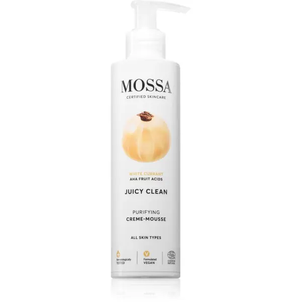 Mossa Mossa Juicy Clean pjena za čišćenje za lice 190 ml