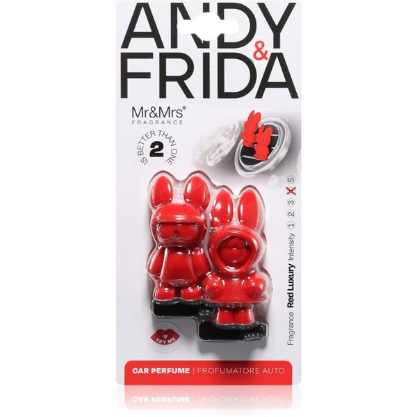Mr & Mrs Fragrance Mr & Mrs Fragrance Andy & Frida Red Luxury miris za auto 1 kom