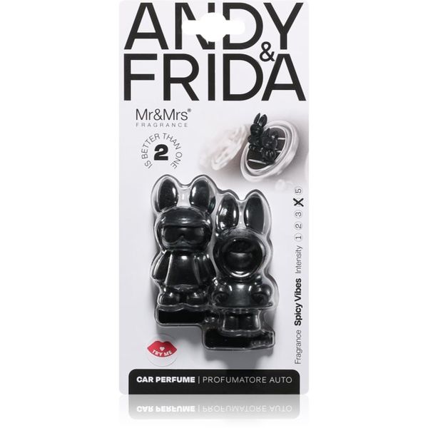 Mr & Mrs Fragrance Mr & Mrs Fragrance Andy & Frida Spicy Vibes miris za auto 1 kom