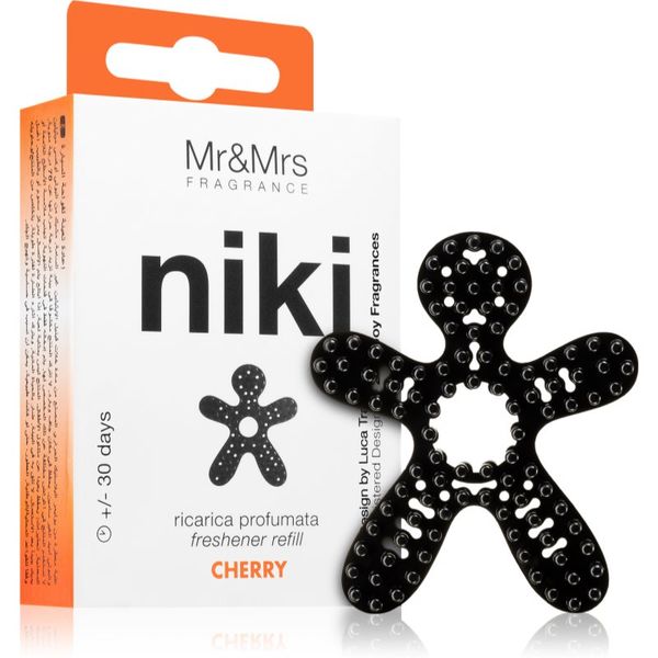 Mr & Mrs Fragrance Mr & Mrs Fragrance Niki Cherry miris za auto zamjensko punjenje 1 kom